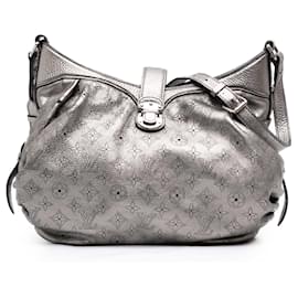 Louis Vuitton Silver Monogram Mahina XS