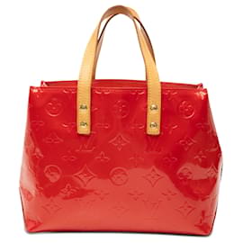 Louis Vuitton Red Monogram Vernis Reade PM
