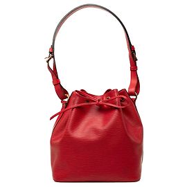Louis Vuitton Petit Noe in pelle Epi rossa