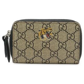 Gucci GG Supreme Coin Case Tiger Print