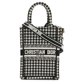 Borsa telefono Dior Canvas Book Tote 2WAY a tracolla