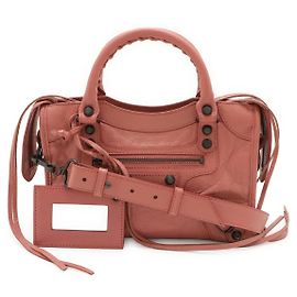 Borsa a mano Balenciaga Classic Mini City in pelle