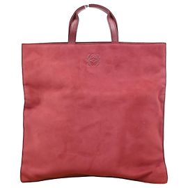 Loewe Anagram Tote Suede