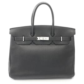 Hermès Borsa Birkin 35 in pelle Togo nera