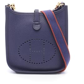 Hermès Borsa a tracolla Hermes Evelyne TPM in Navy