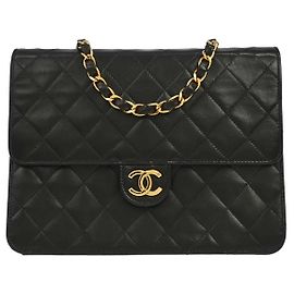 Chanel Vintage Classic Flap Matelassé in agnello