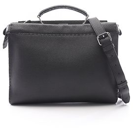 Fendi Peekaboo Fit Selleria 2-Way Business Bag