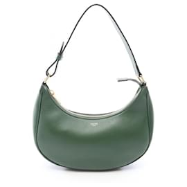 Celine AVA Schultertasche aus grünem Leder - Céline