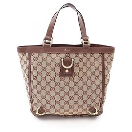 Gucci Abbey GG Canvas Tote Bag