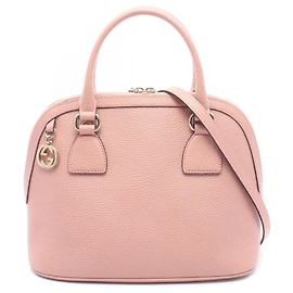 Borsa 2 Way Gucci Interlocking G rosa