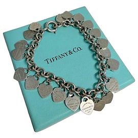 Tiffany & Co tiffany &co multi heart bracciale