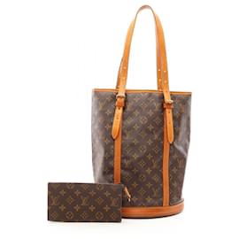Borsa a tracolla Louis Vuitton Monogram Bucket GM