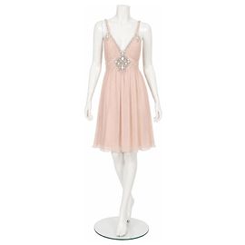 Verzierteres Seidenkleid Jenny Packham
