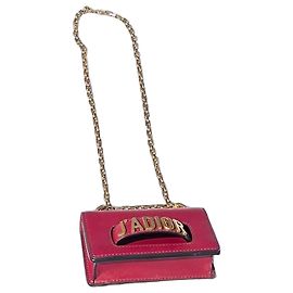 Dior J'Adior Flap Bag in Red Leather