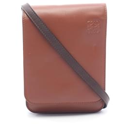 Borsa a tracolla piatta con soffietto Loewe