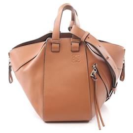 Bolso de mano Loewe Hammock Small 2-Way de piel