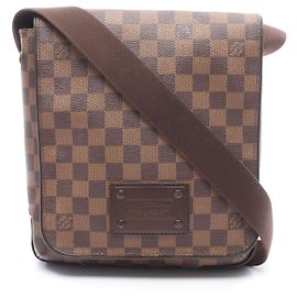 Borsa a Spalla Louis Vuitton Brooklyn PM Damier Ebene