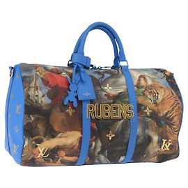 LOUIS VUITTON Masters Collection Keepall Bandouliere 50 M43344 Autentico 191724SM