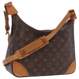 LOUIS VUITTON Borsa a Spalla Monogram Boulogne M51265 LV Auth bs36148