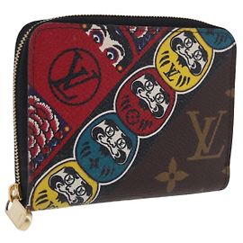 LOUIS VUITTON Monogram Zippy Coin Purse Yamamoto Hirosai M67250 LV Auth 192992M