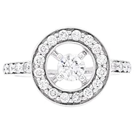 Boucheron Ring, "Ava", Weißgold, Diamanten.