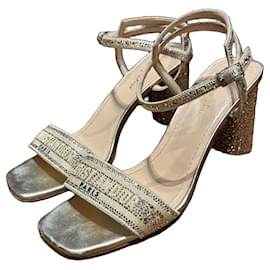 Christian Dior Dway Sandali Slingback - Oro