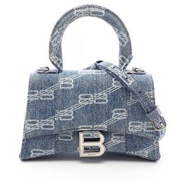 Borsa 2-Way Balenciaga HOURGLASS XS BB Monogram