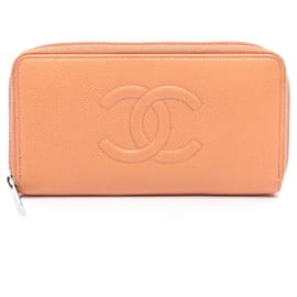 Chanel Coco Mark Round Long Wallet