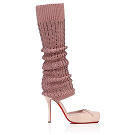 Christian Louboutin Cassia Annmac Décolleté e Scaldamuscoli - Rosa Poupee