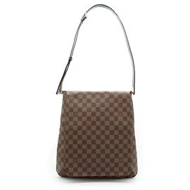 Louis Vuitton Vintage Brown Damier Ebene Musette Shoulder Bag