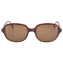Autre Marque Occhiali da sole Vintage Paris Bise Softly Squared Tortoise