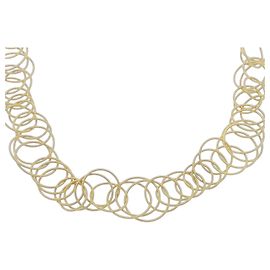 Autre Marque Gianmaria Buccellati Halskette aus 18K Gelbgold und Weißgold