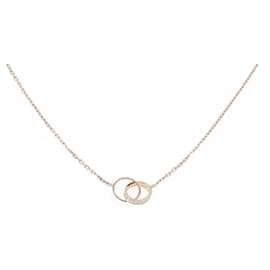 Collana Cartier Baby Love in oro rosa 750 e diamanti
