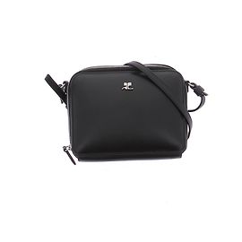 Borsa Courreges Cloud in pelle nera