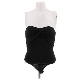 Body negro de viscosa Anine Bing