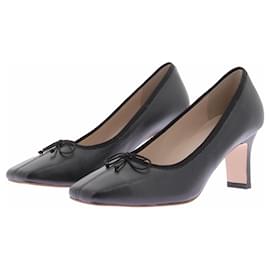 PLEIADES Schwarze Leder High Heels 38 EU - Autre Marque
