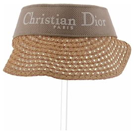 Dior Strohhut Visier Beige