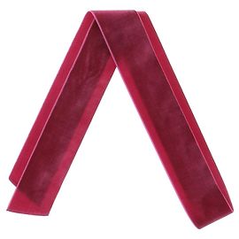 Nina Ricci Rosa Samtgürtel
