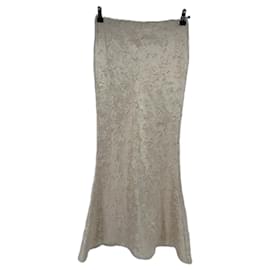 Autre Marque Falda larga House of CB blanca