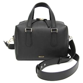 Sac à main en cuir KAIRI pour femme Bally noir