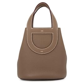 Hermes Kara In the Loop 18 Tote Bag in Etoupe Gray - Hermès