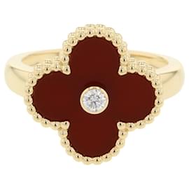 Van Cleef & Arpels Alhambra Ring in Gelbgold - Autre Marque