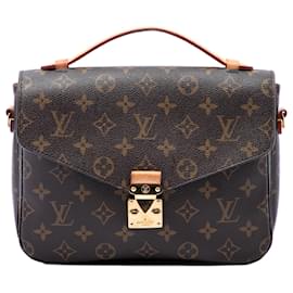 Louis Vuitton Marrone Monogram Pochette Metis