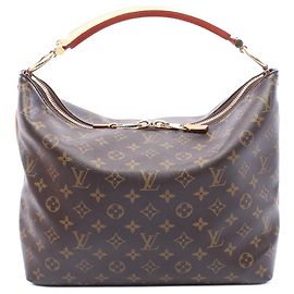 Louis Vuitton Marrone Monogram Sully PM