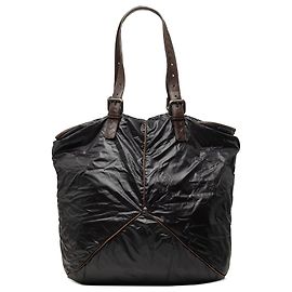 Tote Spinnaker in nylon nero Bottega Veneta