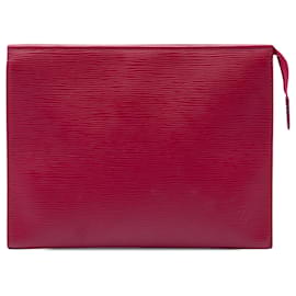 Beauty case Louis Vuitton in Epi Toile rosa 26
