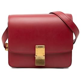 Celine Red Small Calfskin Classic Box - Céline