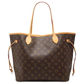 Louis Vuitton Marrone Monogram Neverfull MM
