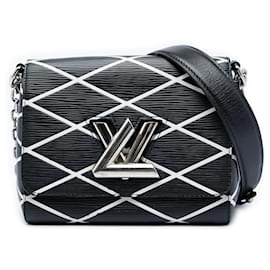 Louis Vuitton Black Epi Malletage Twist