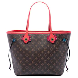 Louis Vuitton Marrone Monogram Totem Neo Neverfull MM